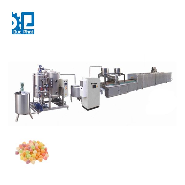 Các loại máy móc trong quy trình sản xuất kẹo mềm Các loại máy móc trong quy trình sản xuất kẹo mềm