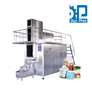 Máy đóng gói bột kem cà phê hộp giấy