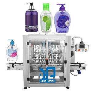 Máy đóng gói sữa tắm dạng chai