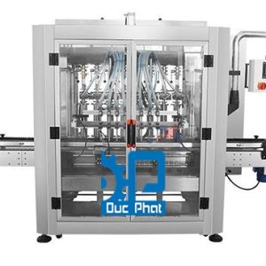 Máy đóng gói dung dịch khử khuẩn dạng can