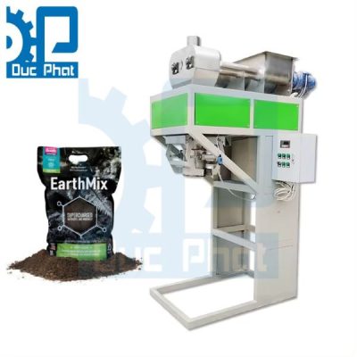 Máy đóng gói đất trồng cây dạng bao Máy đóng gói đất trồng cây dạng bao