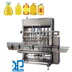 Máy đóng gói dầu ăn dạng chai 2 lít