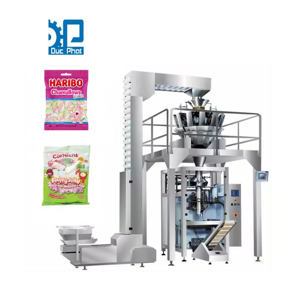 Máy đóng gói kẹo xốp Marshmallow Máy đóng gói kẹo xốp Marshmallow