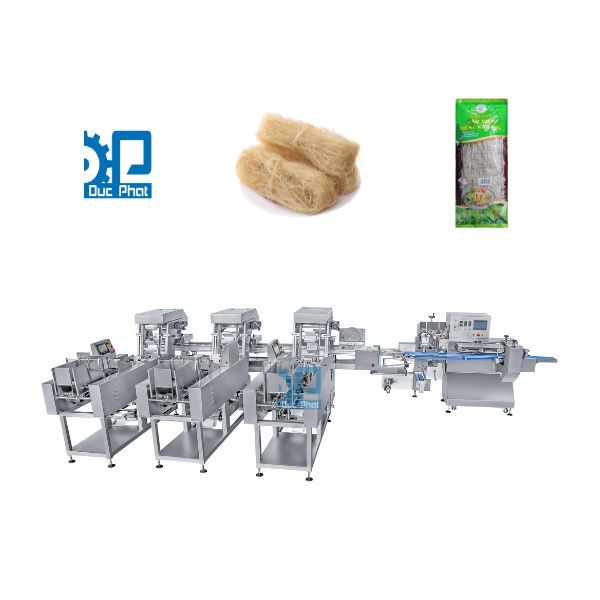 Máy đóng gói miến dong túi bụng Máy đóng gói miến dong túi bụng