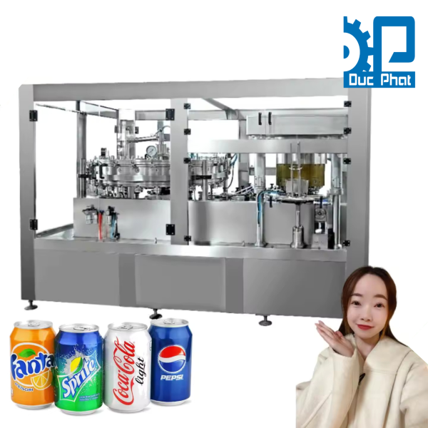Máy đóng gói nước ép dạng lon