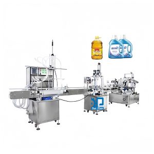 Máy đóng gói nước giặt xả dạng chai