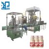 Máy đóng gói sữa chua uống dạng chai hàn seal nhôm