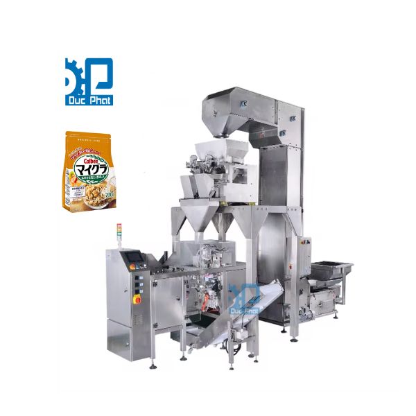 Máy đóng gói yến mạch ăn liền túi sẵn Máy đóng gói yến mạch ăn liền túi sẵn