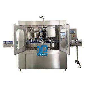 Máy đóng gói nước cốt dừa dạng lon thiếc