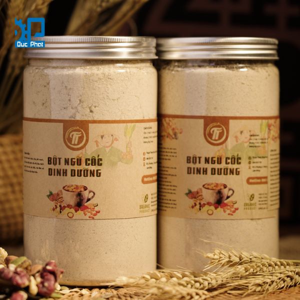 Đóng gói bột ngũ cốc lọ, hũ nhựa