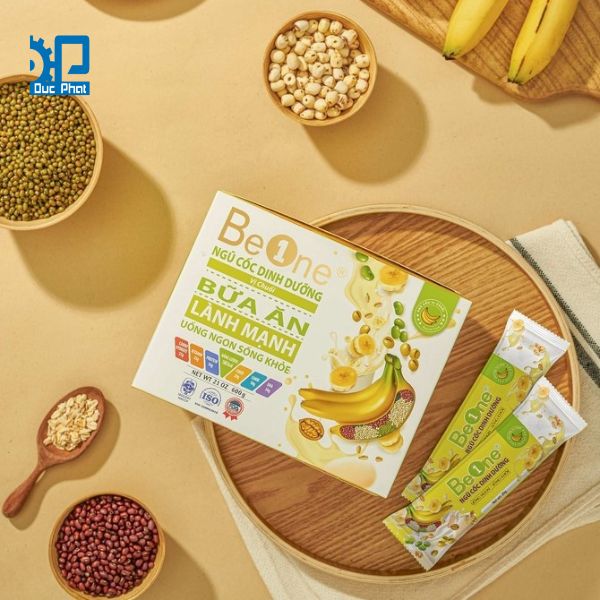 Bột ngũ cốc được đóng gói nhiều lớp bao bì